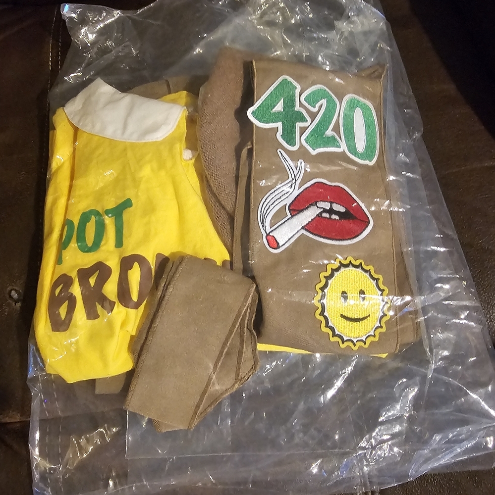 Size XXL Pot brownie costume!